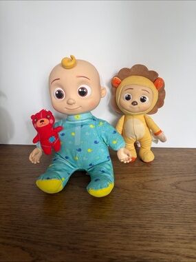 Duo of Cocomelon Baby Doll Plush Toys